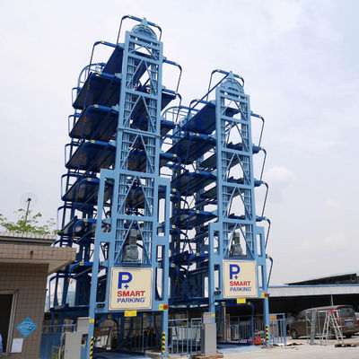 quality  16 Trays Smart Parking Solution garage With Automatic Electric Charging 60 KW factory