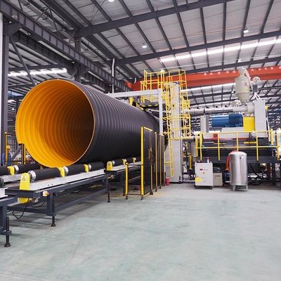 800Mpa Corrugated Pipe Production Line SRPE Spiral Structure 3200 Mm